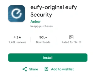 EufySecurity app