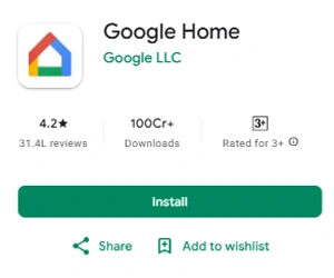 Google Home app